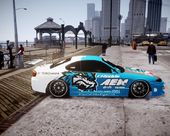 Nissm Silvia S15 Blue Tiger