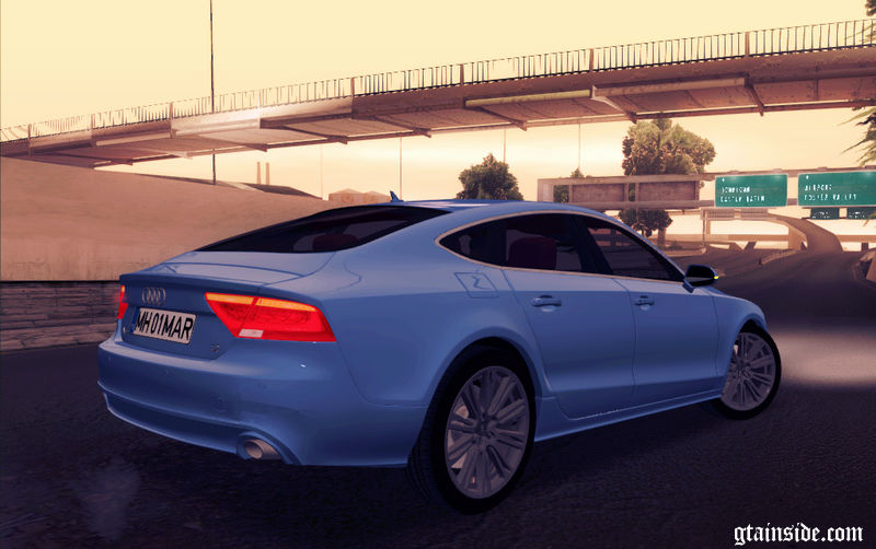 Gta San Andreas 2010 Audi A7 Sportback Mod Gtainside Com