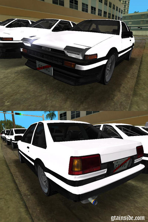 Toyota Trueno AE86 Coupe 4type