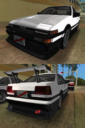 Toyota Trueno AE86 Coupe 4type