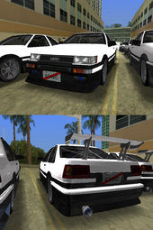 Toyota Levin AE86 Coupe 4type