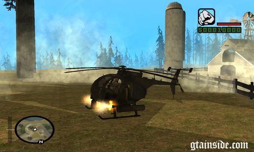 MW 2 AH-6 Little Bird