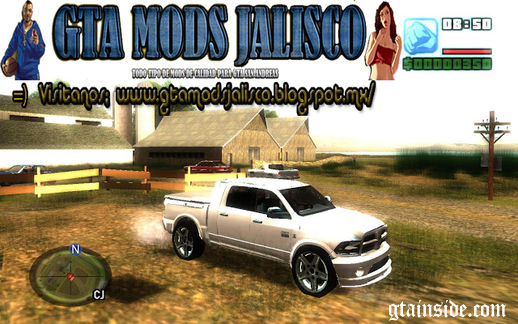 Dodge Ram Bianco 2011