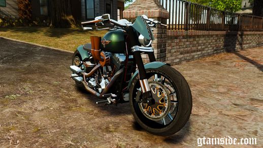 Harley Davidson Fat Boy Lo Racing Bobber