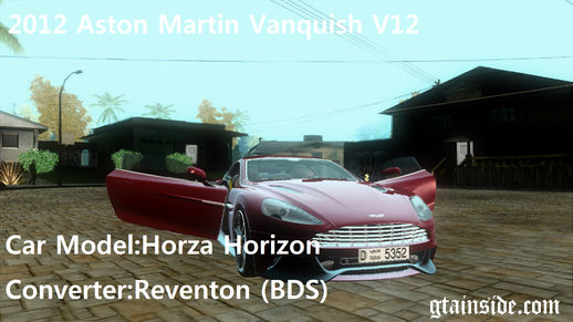 2012 Aston Martin Vanquish V12 V1.0