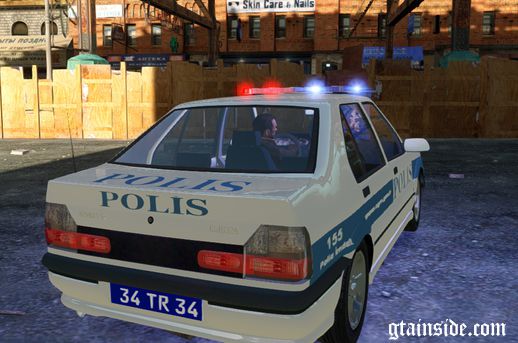 Renault 19 Turkish Police