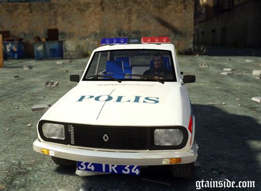 Renault 12 Turkish Police v.2
