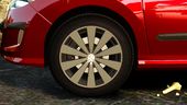 Peugeot 308 2007 Wheel Pack