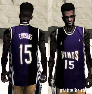 Retro Sacramento Kings 2013 Demarcus Cousins