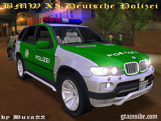 BMW X5 Deutsche Polizei
