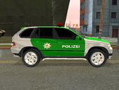 BMW X5 Deutsche Polizei