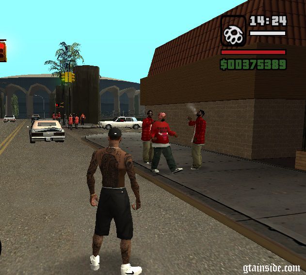 GTA San Andreas More Gangs on The Street (Gang Territorium) Mod ...