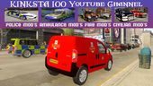 Peugeot Bipper  Royal Mail AA Recovery Vans