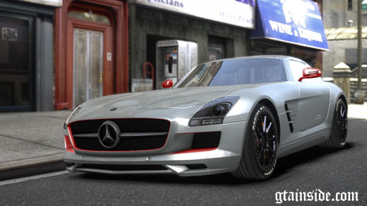 Mercedes Benz SLS AMG Aige-edit Paintjob