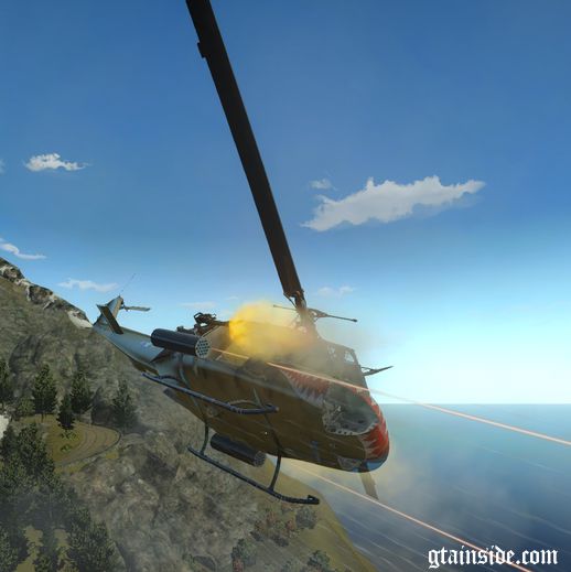 UH-1D Huey Gunship
