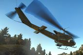 UH-1D Huey Gunship