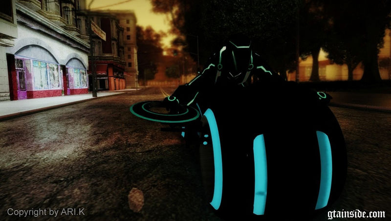 Tron legacy bike v.2.0 for GTA San Andreas