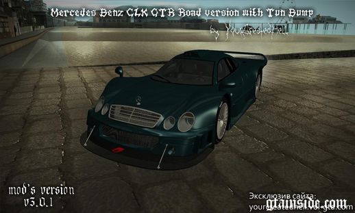 Mercedes-Benz CLK GTR - Road version with Tun Bump v3.0.1