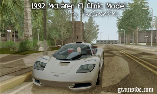 1992 McLaren F1 Clinic Model, custom v1.0.1