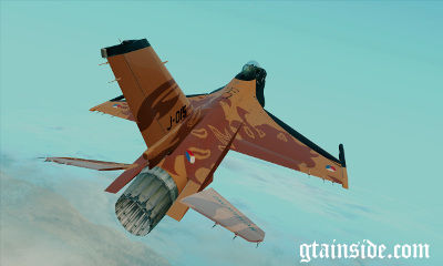 Lockheed Martin F-16C Fighting Falcon (Orange Lion)