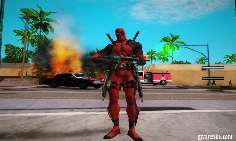 Gta San Andreas Deadpool Mod Gtainsidecom