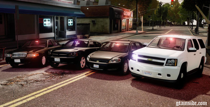 gta iv police cars mod