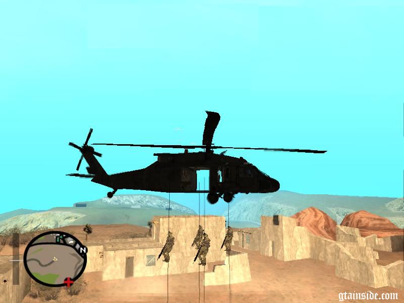 GTA San Andreas - Cadê o Game - Download - Mods - Helic?ptero UH-60  Blackhawk para GTA San Andreas