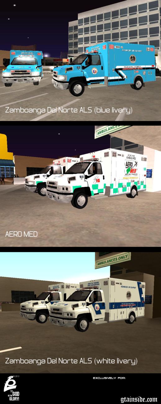 Philippines Ambulance PACK 1 Chervolet