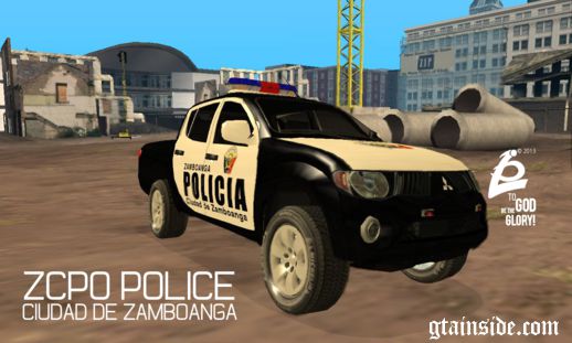 Mitsubishi L200 POLICIA - Ciudad de Zamboanga