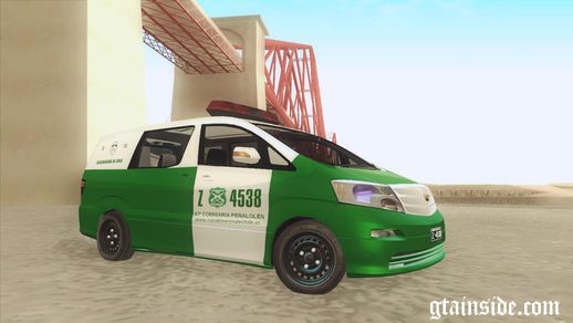 Toyota Alphard V2.0 Carabineros De Chile