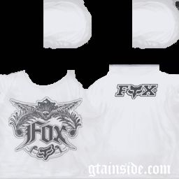 Remera FOX Blanca