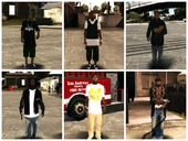 New Grove Street Family Skin Pack