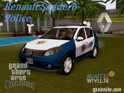 Renault Sandero Police Las Vegas