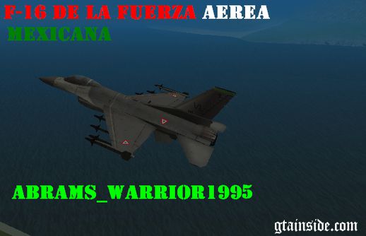 F-16 de la fuerza aerea mexicana