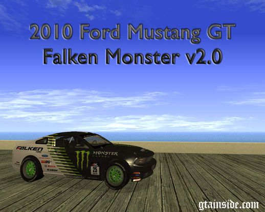2010 Ford Mustang GT Falken Monster v2.0