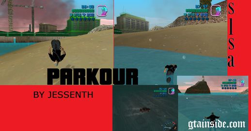 Swim Like San Andreas Mod + Parkour