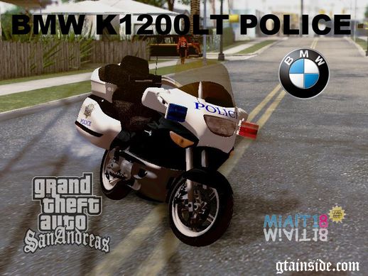 BMW K1200LT Police