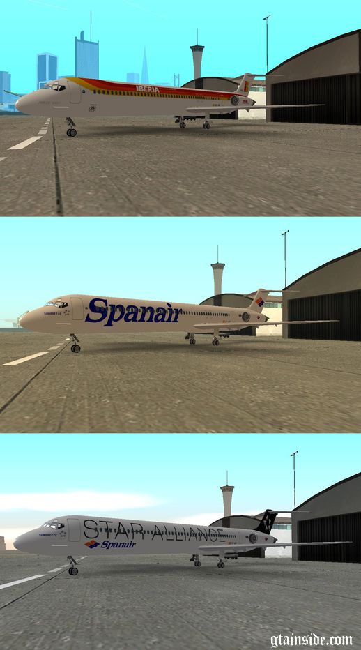 3 Liveries for McDonnell Douglas