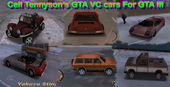 GTA VC Cars for GTA III