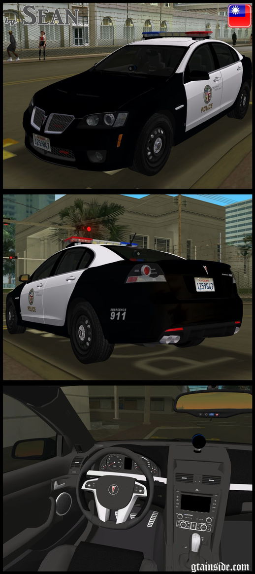 Pontiac G8 GXP LAPD - Base