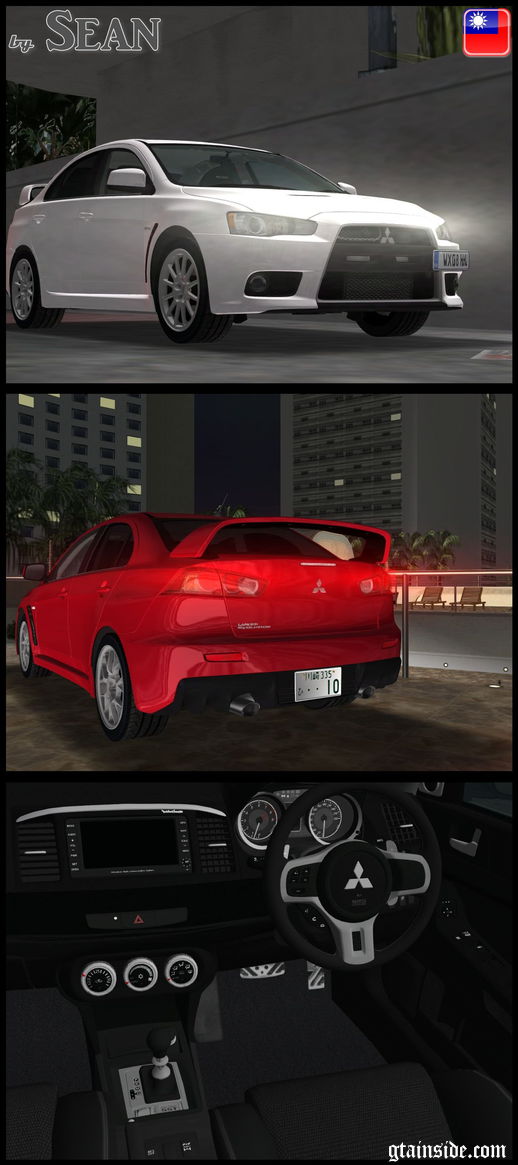 Mitsubishi Lancer Evolution X - RHD