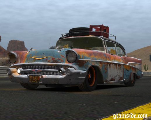 Chevrolet Bel Air 1957 (rusty) v1 