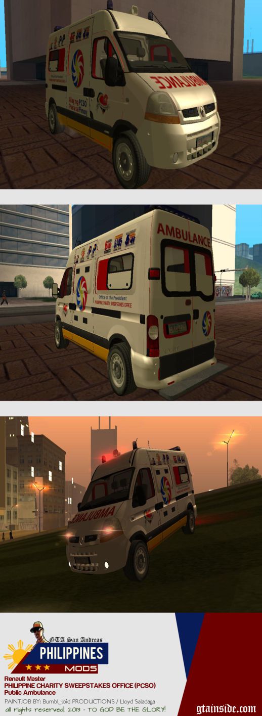 Renault Master PCSO AMBULANCE