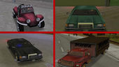 GTA VC Cars for GTA III