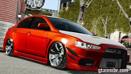 Mitsubishi Lancer Evolution X GSR 2008