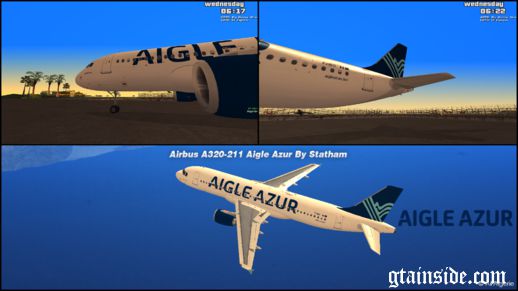 Airbus A320-211 Aigle Azur