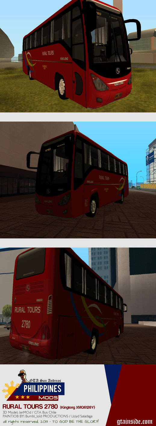 KINGLONG XMQ6126Y - Rural Tours 2780