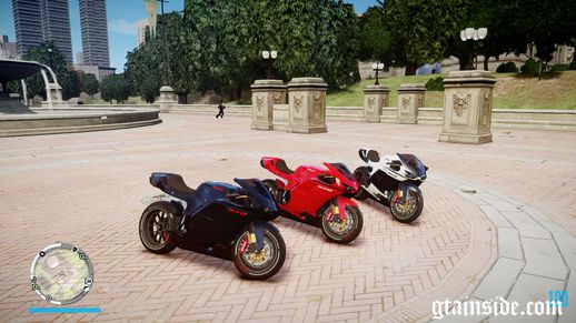 Bati 801 like Ducati 848 in GTA V style 