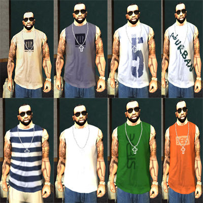 GTA San Andreas Sleeveless Shirts Mod - GTAinside.com