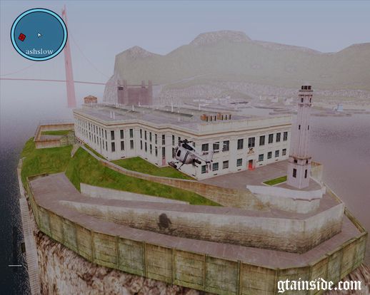 Alcatraz for GTA SA Map Mods